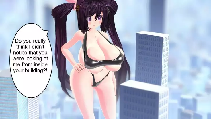 Ariane Giantess stroll