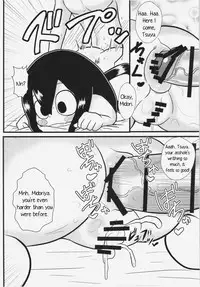 (C87) [Tokyo Tsunamushi Land (Tsunamushi)] Tsuyu-chan to! Ganbare tte Kanji no Dex | Tsuyu and! Some Do-Your-Best DEKX (My Hero Academia) [English] [Justice Translations]