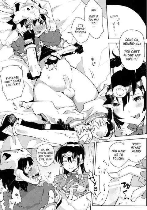 Senpai and My First! Monster Hunting Onee-shota