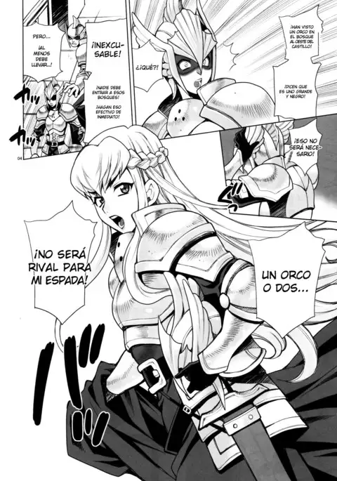 Yukiyanagi no Hon 37 Buta to Onnakishi - Lady knight in love with Orc