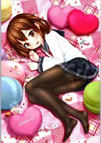 (C87) [milkberry (Kisaragi Miyu)] Ikazuchi-chan Kawaii (Kantai Collection -KanColle-) [Chinese] [佳奈助汉化]