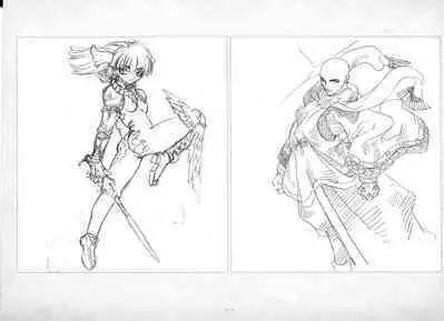 ALICESOFT ORION SCRIBBLES with CROQUIS ULTIMATE EDITION VOL.2 織音計画特別版 ラフ画集