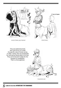 (C83) [Hyakki Yakou (Z-ton)] Centaur Musume de Manabu Hajimete no Thoroughbred | Learning With Centaur Girls: Introduction To The Thoroughbred [English] [4dawgz + Thetsuuyaku]