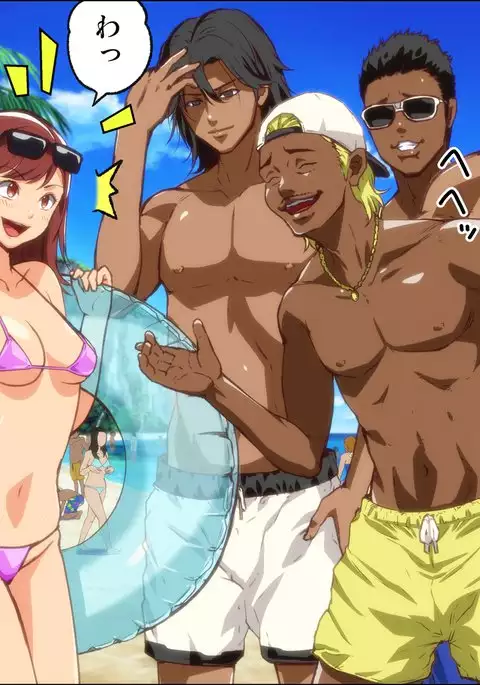 Kareshi Ga Irunoni Gouin Na Nanpa Otokotachi Ni Moteasobarechau Onnanoko