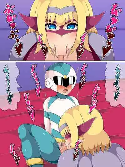 The story of a hero-kun who is caught by the enemy's older sister executive and loses his sexual desire and falls evil