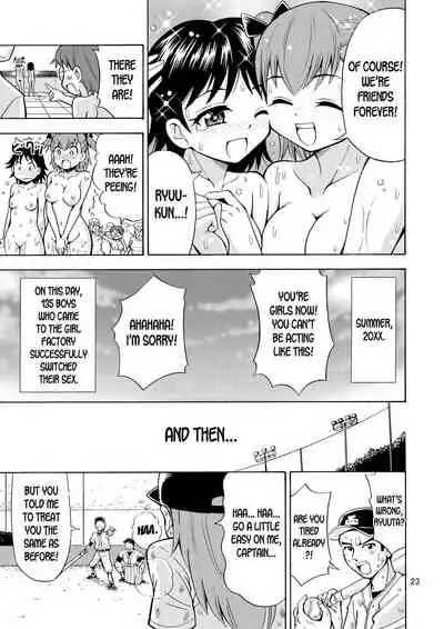 [Yoshida Gorou Shoukai (Yoshida Gorou)] Boku-tachi wa Onnanoko ni Naru! ~Onnanoko Koujou 02~ | We're gonna be girls! [English] [desudesu] [Digital]