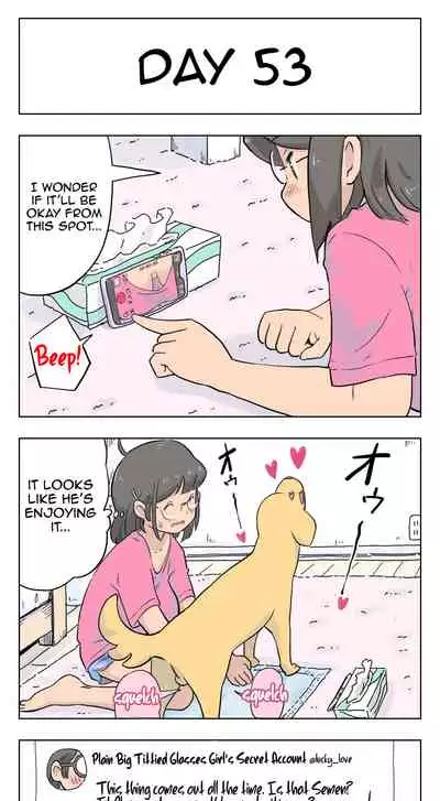 [Lithium] 100-Nichigo Ni Aiken To Sex Suru Jimi Kyonyuu Megane-Chan (English) (Harasho Project)