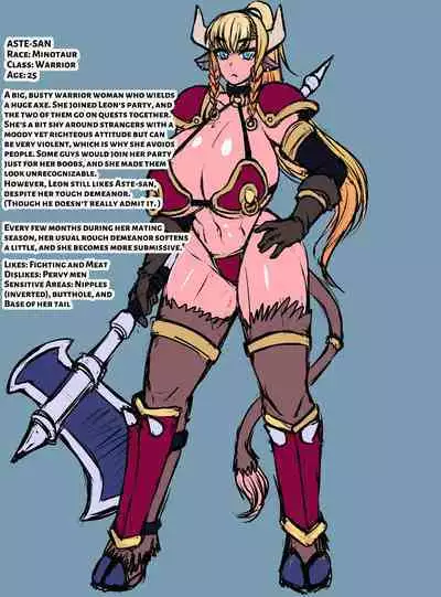 Hatsujou Ushichichi Senshi Asute-san | Aste The Milk Warrior in Heat