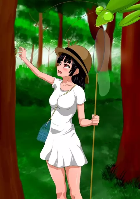 Kyodaika Sita Mushi ni Pheromone de Meromero ni Sare Haramasareru Onna-tachi