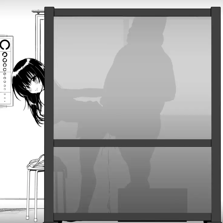 Kotegawa x Kouchou Silhouette Hokenshitsu