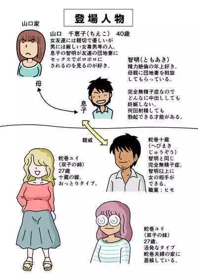 [Kurozume Fuuta] Mob-kao no Koushoku Danchizuma-tachi 6 Hebimaki Shimai Yui to Yuri