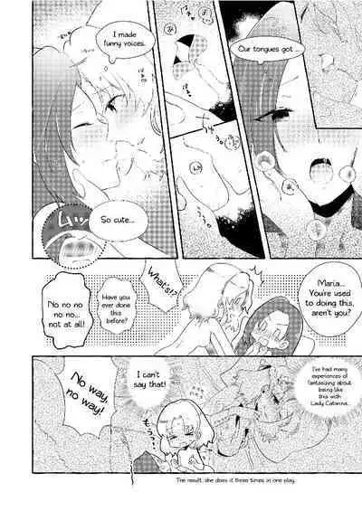 [Yuribatake Bokujou (Kon)] The heroine of the damsel-in-distress game, entered a room that would catastrophe her if she didn't let her go three times (Otome Game no Hametsu Flag shika Nai Akuyaku Reijou ni Tensei shiteshimatta...) [English] [Digital]