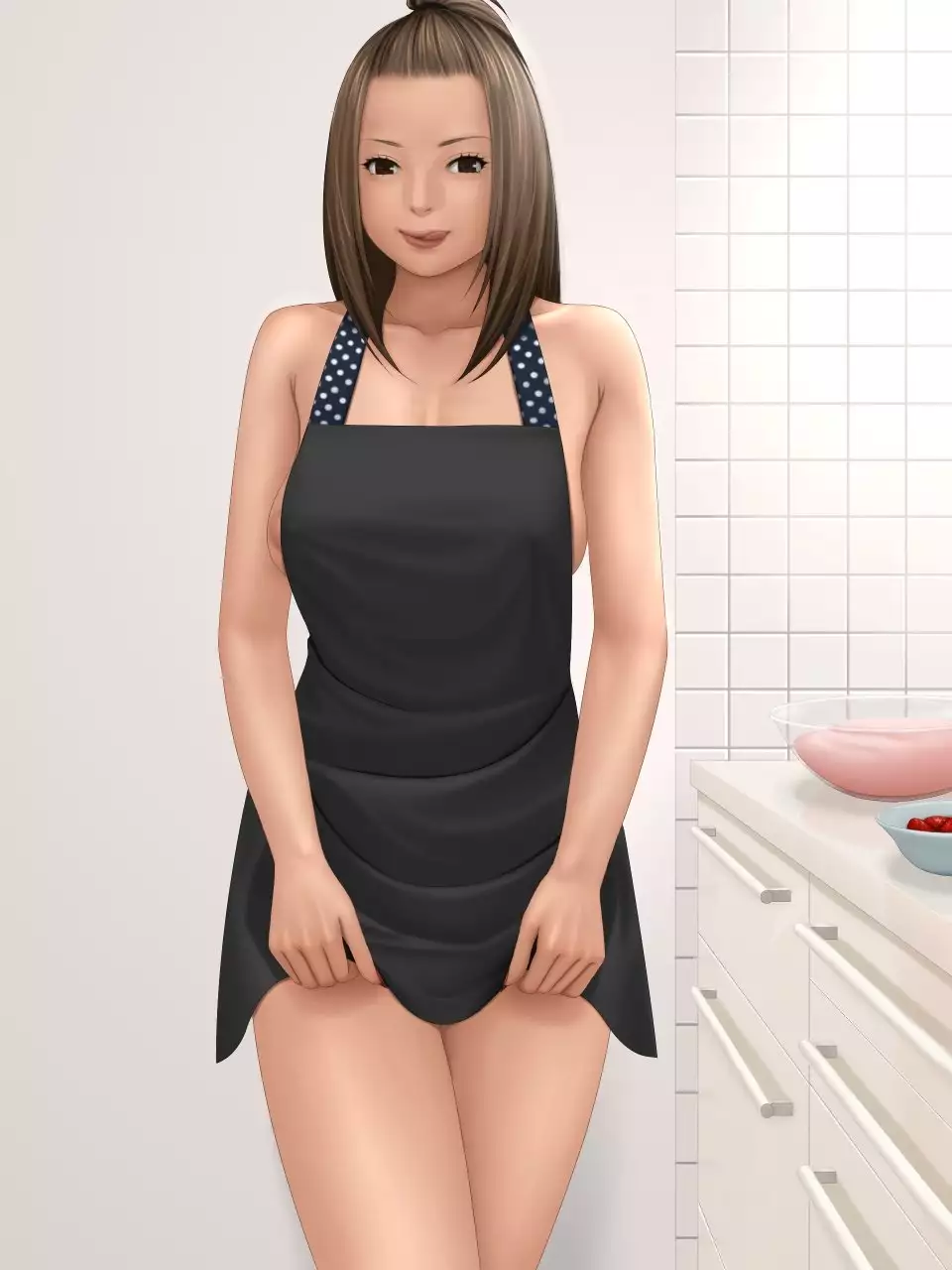 Hadaka ni Apron Illust Shuu