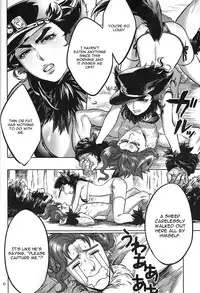 (Golden Stars 2) [g-rough (Kotatsu)] Tabechau zo!! (JoJo's Bizarre Adventure) [English] [CGrascal]