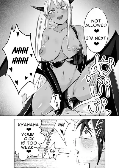 Succubus ni Haiboku Shite Chitchana Teisobi o Tsukerarechau Ohanashi | Story about Losing to a Succubus and Made to Wear Small Chastity Belt