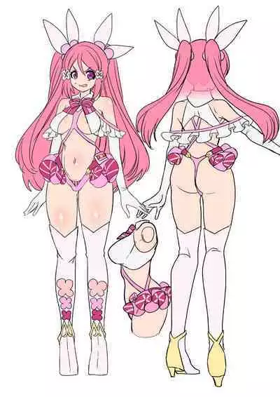 [Hawk Bit (Kouji)] Henshin Heroine Team no Yuukan de Nakama Omoi de Zettai Makenai Pink [Digital]