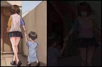 Shokushu no Naedoko-ka Haramibukuro Hitozuma to Otto ga Onanishiteiru toki ni UMA no Shokushu ni Nikutai Kaizousare Kyousei Shussan