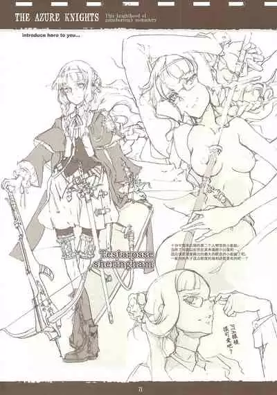 蒼眼の騎士団 THE AZURE KNGITHS