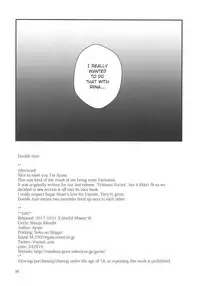 (Colorful Master 8) [Shoujo Idenshi (Ayase)] Double Aste (THE IDOLM@STER CINDERELLA GIRLS) [English]