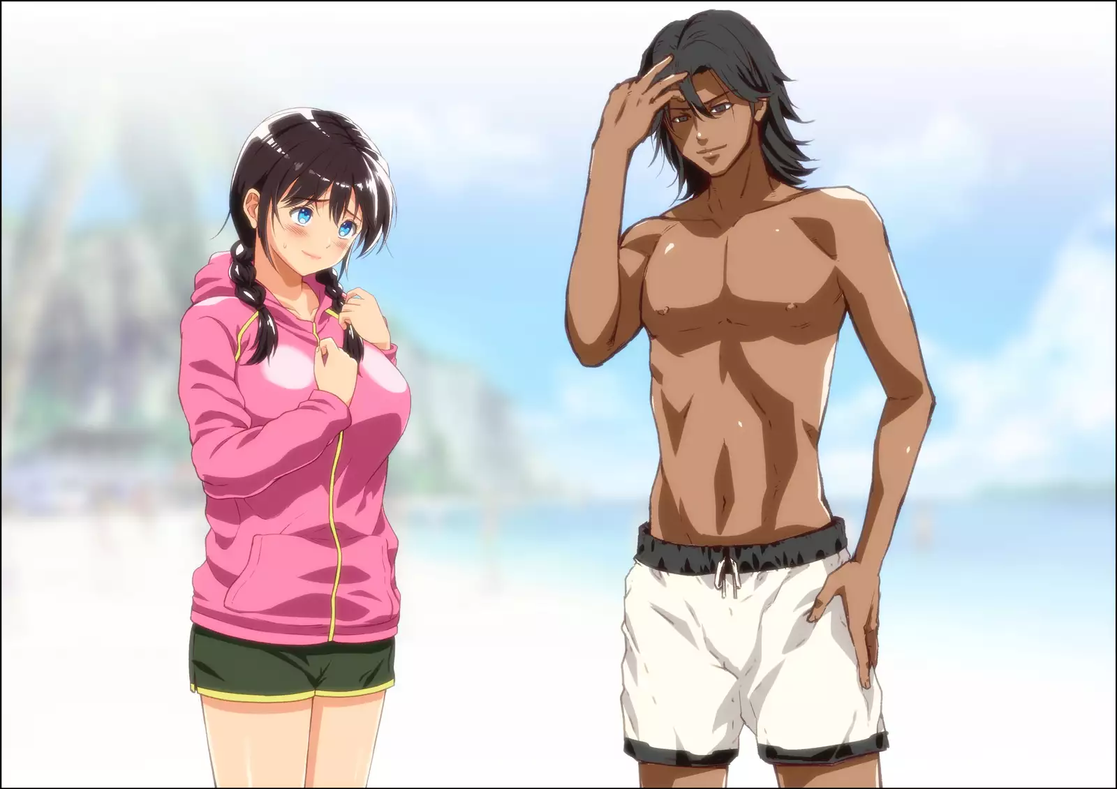 Kareshi Ga Irunoni Gouin Na Nanpa Otokotachi Ni Moteasobarechau Onnanoko