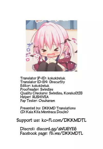 (C96) [Unagiyasan (Hanamiya Natsuka)] Succubus-chan Ikusei Nisshi 2 | Sex Education Diary Succubus-chan 2 [English] [DKKMD Translations]