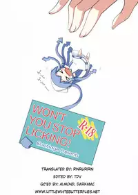 (SC51) [BlueMage (Aoi Manabu)] Peropero suru no o Yamena Ika! | Won't you stop licking! (Shinryaku! Ika Musume) [English] =LWB=