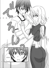 (C80) [elflite (Akira Agata)] With huge boobs like that how can you call yourself a guy? (IS <Infinite Stratos>)[ENG]