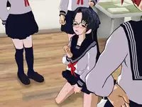 [Kuro Zuishou (Ichimai no Ginka)] Iinchou wa Class de Ijimerarete Imasu ~Ningen Owakarekai~