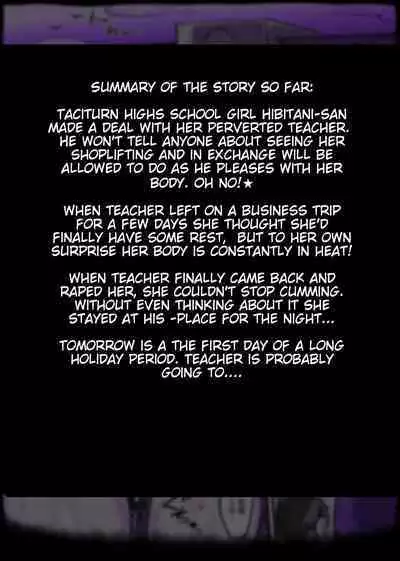 [Ranchi Kibun (Soborogo)] Mukiryoku Mukuchikei JK Hibiya-san - Ukkari Sensei no Kakitare ni Nacchaimashita. 2 | Apathetic Taciturn High School Girl Hibitani-san Accidentally Becomes Teachers Fuck Buddy - Part 2 [English]