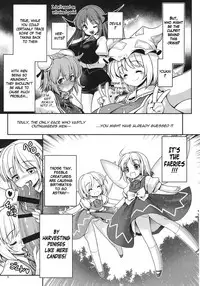 (SC2017 Autumn) [Yosutebito na Mangakaki (Tomoki Tomonori)] Seieki ni Muragari Suitsuku Yousei-tachi (Touhou Project) [English] {Mant}