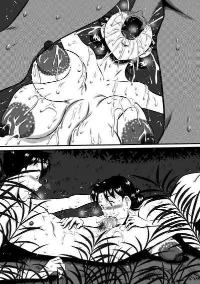 [Milkdou Shoukai (Milk Koubou)] Kaa-san, Kaa-san! Kaa-saaaan! Mujintou, Oyako Futari de Yagai Sex!