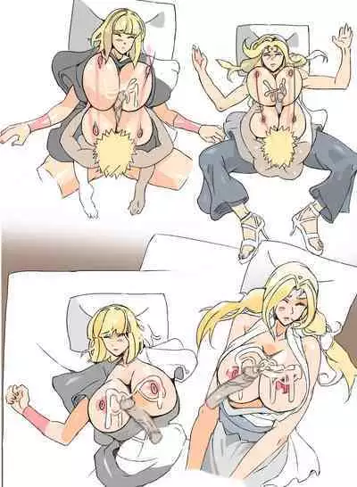 [Karyoten] Futari no Kinpatsu Kyonyuu no Onna-tachi o Chinpo no Horyo ni shimaru. Shuusei hon (Naruto)