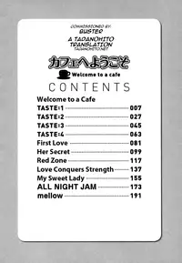 [Takasugi Kou] Cafe e Youkoso - Welcome To A Cafe [English] {Tadanohito}