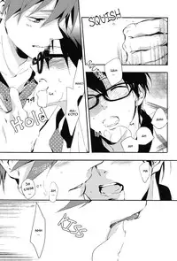 (Renai Jiyuugata! Osaka Taikai 2) [ABee (Hachi Fujiko)] Makoto no Megane wa Eroero Megane (Free!) [English]