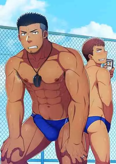 [LUNATIQUE (Futase Hikaru)] Seikan Link ~Kankaku Kyouyuu Appli de Suieibu no Coach to Ore no na Bubun o Tsunaide Shigeki Shite Mita. [ENGLISH] [Digital]