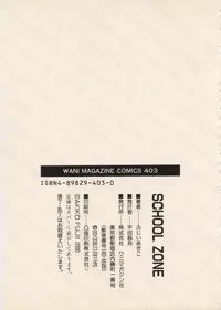 [Fujii Akiko, Akiyama Michio] SCHOOL ZONE