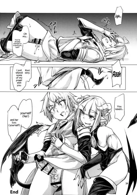 Succubus Molesting a Knight with Her Cock {Hennojin}