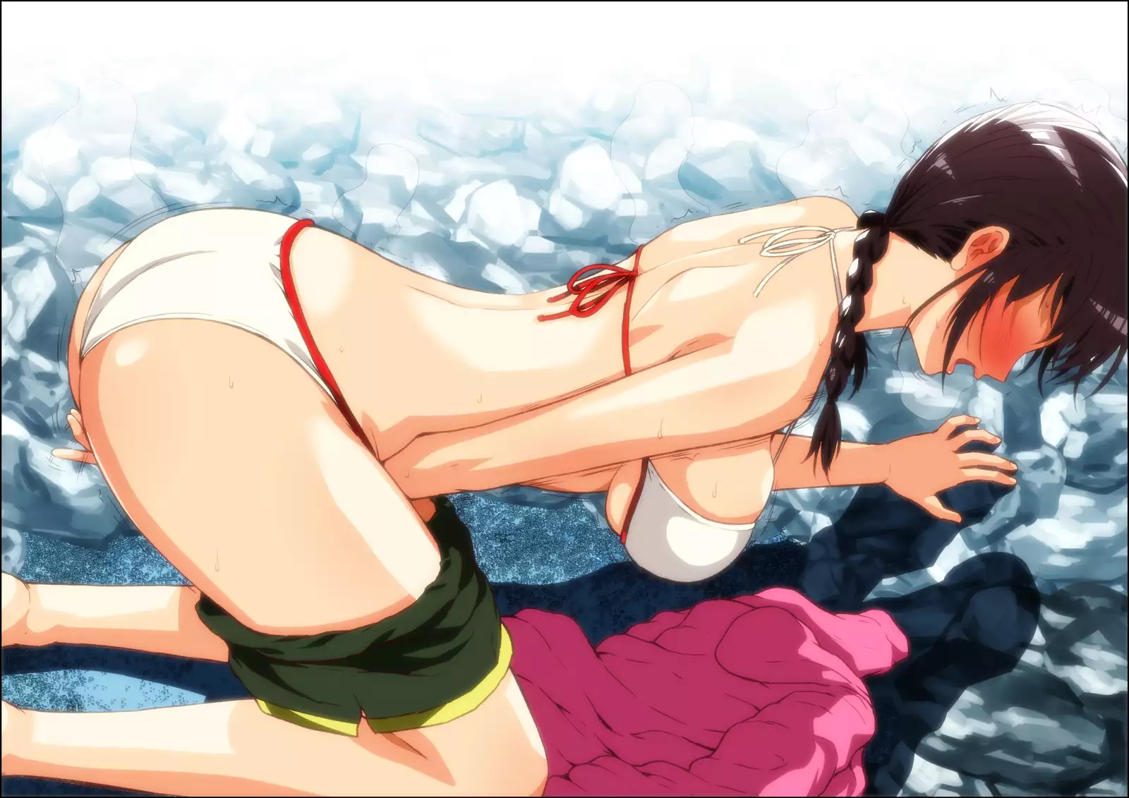 Kareshi Ga Irunoni Gouin Na Nanpa Otokotachi Ni Moteasobarechau Onnanoko