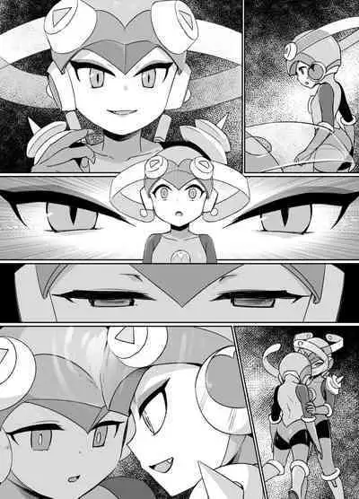Rockman.EXE Akuochi Roll Sennou Katei Scene