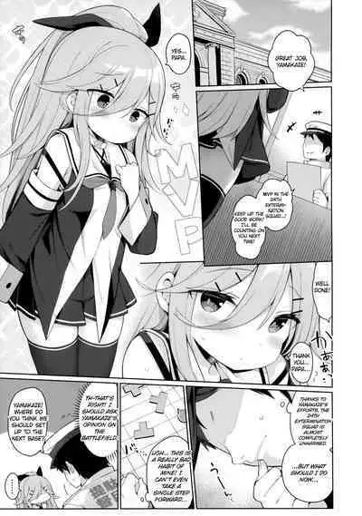 (C102) [Gakushokutei (Watanon)] Hatsujou Yamakaze-chan wa Papa ni Kubittake | Yamakaze-chan in heat loves her Papa! (Kantai Collection -KanColle-) [English]