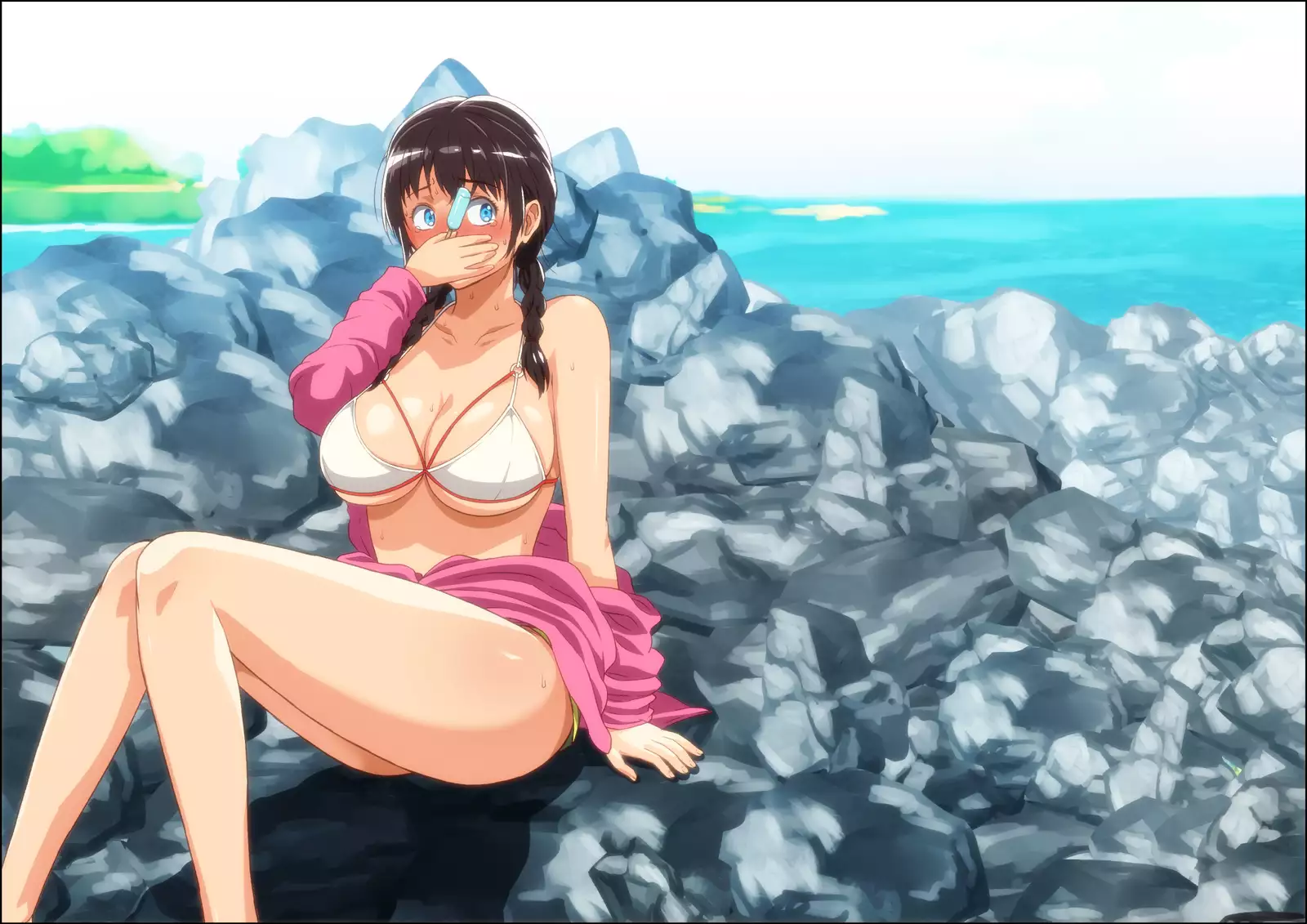 Kareshi Ga Irunoni Gouin Na Nanpa Otokotachi Ni Moteasobarechau Onnanoko