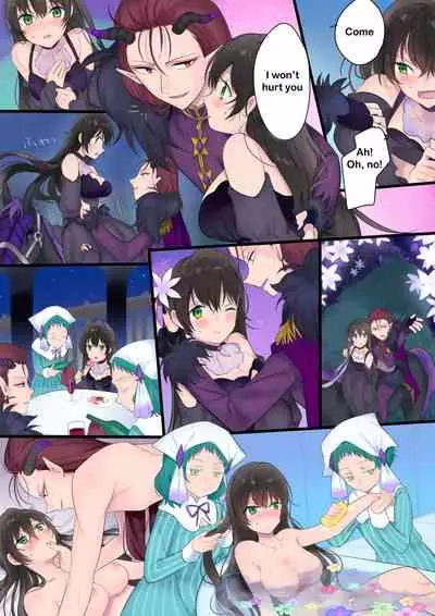 [Mashiro no Hihoukan (Hiiragi Popura, Kakizato)] Eien, Kaimasu ~Mahou de "Hime" ni Sareta Yuusha to, Maou no Monogatari~ | Forever a Bride: The Story of a hero magically turned into a "princess" and a Demon King [English]