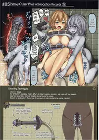 (Houraigekisen! Yo-i! 29Senme) [Monaka Udon (Monikano)] Juujunyoukan Prinz Jinmon Chousho | Heavy Cruiser Prinz Interrogation (Kantai Collection -KanColle-) [English] [CrowKarasu]