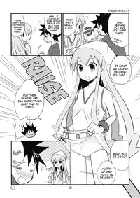 (SC51) [BlueMage (Aoi Manabu)] Peropero suru no o Yamena Ika! | Won't you stop licking! (Shinryaku! Ika Musume) [English] =LWB=