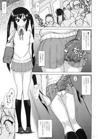 (COMIC1☆4) [BLACK DOG (Kuroinu Juu)] Azunyan to Dokidoki Chikan Densha (K-ON!)