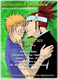 (C70) [302 (Yagi)] Nagai Yoru | A Long Night (Bleach) [English] [Attractive Fascinante]