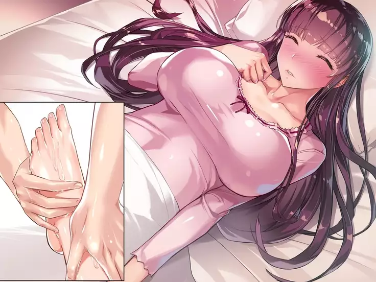 Hitozuma ni Anji de Nakadashi Lotion Chichi Massage, Cli de Ikasete to Kongan Suru made.