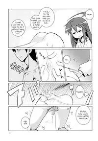 (COMIC1☆7) [Shichimen Soka (Sturkey)] Konata Plays with your Butt (Lucky Star) [English] =SW=