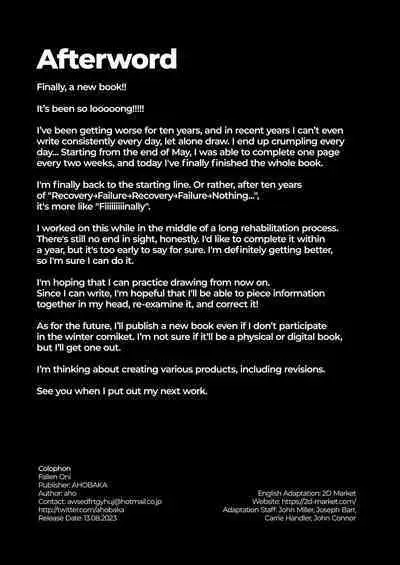 [AHOBAKA (aho)] Oni no Ko Ochita | Fallen Oni [English] {2d-market.com} [Decensored] [Digital]