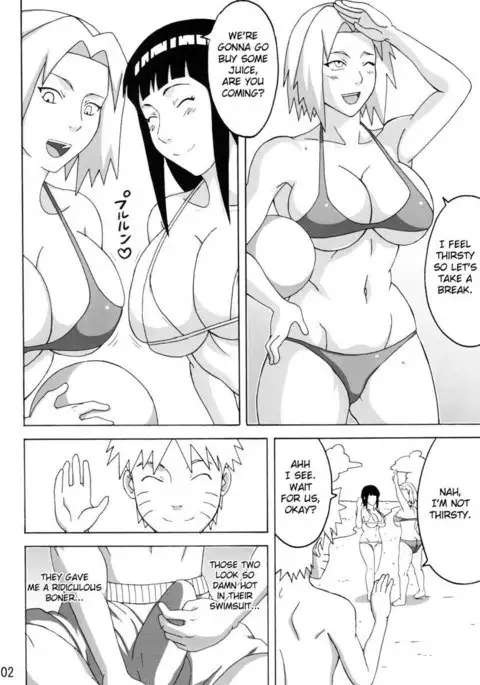 Tsunade's Obscene Beach